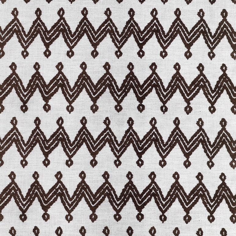 Gastón y Daniela Navajo Chocolate Fabric