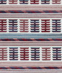 Gastón y Daniela Toro Sentado Azul/Rojo Fabric