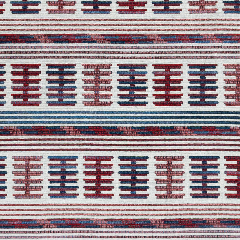 Gastón y Daniela Toro Sentado Azul/Rojo Fabric