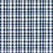 Gastón y Daniela Drach Blanco/Azul Oscuro Fabric