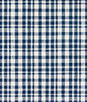 Gastón y Daniela Drach Blanco/Azul Oscuro Fabric