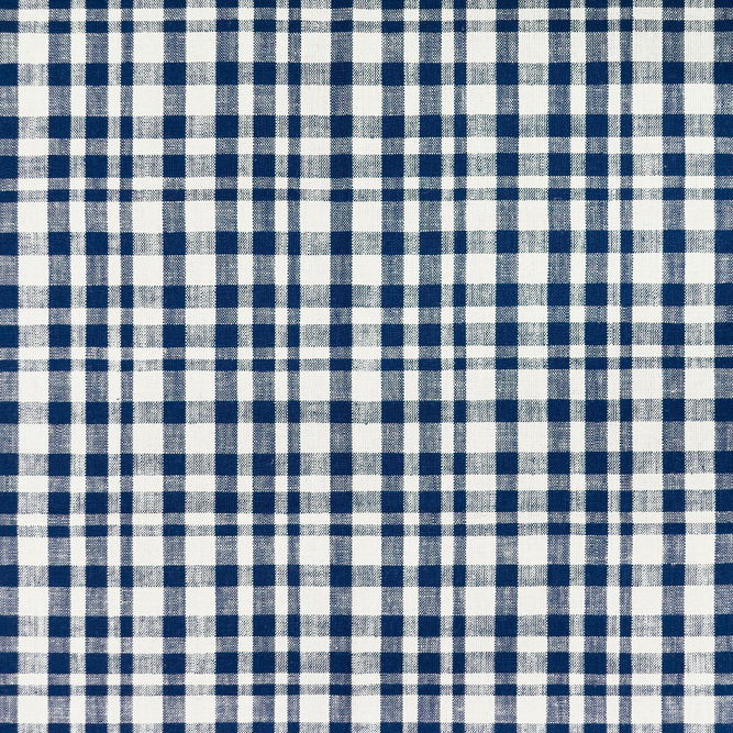 Gast&#243;n y Daniela Drach Blanco/Azul Oscuro Fabric