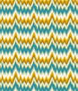 Gastón y Daniela Cala Figuera Turquesa/Ocre Fabric