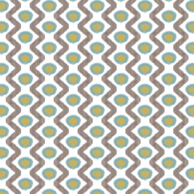 Gast&#243;n y Daniela Cala Marsal Azul Marron Fabric