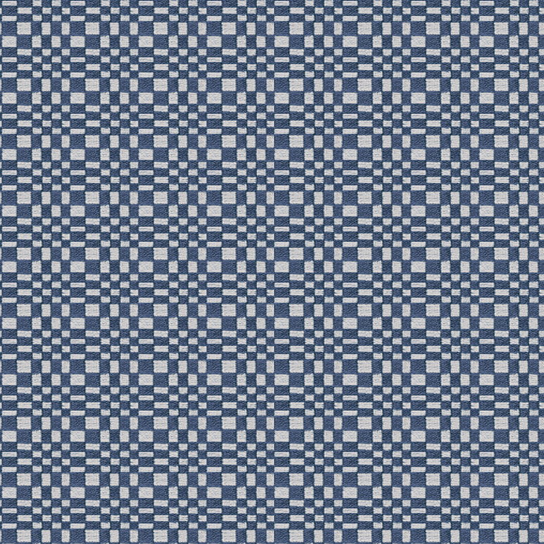 Gastón y Daniela Santa Eulalia Azul Oscuro Fabric