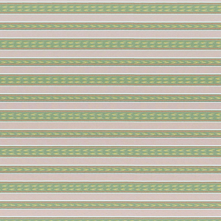 Gastón y Daniela Kora Verde/Naranja Fabric