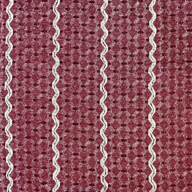 Gast&#243;n y Daniela Sevan Rojo Fabric