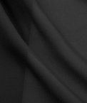 Black Poly Georgette Fabric
