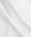 White Poly Georgette Fabric