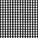 1/4&quot; Black Gingham Fabric thumbnail image 1 of 2