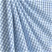 1/4&quot; Blue Gingham Fabric thumbnail image 2 of 2