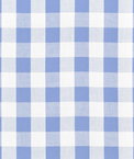 1" Blue Gingham Fabric