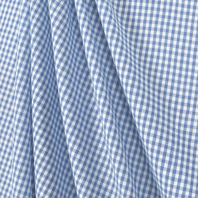 1/8" Blue Gingham Fabric image 2 of 2
