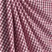 1/4&quot; Burgundy Gingham Fabric thumbnail image 2 of 2