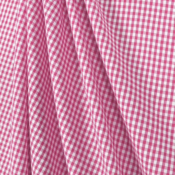 1/8" Fuchsia Gingham Fabric image 2 of 2