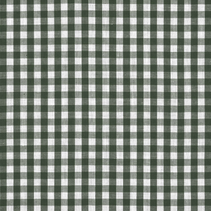 1/4" Hunter Green Gingham Fabric image 1 of 2