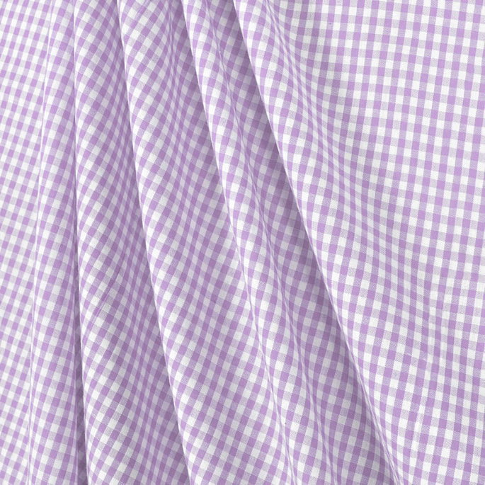 1/8" Lilac Gingham Fabric image 2 of 2