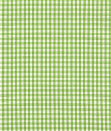 1/8" Lime Green Gingham Fabric