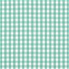 1/4" Mint Green Gingham Fabric - Image 1