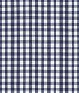 1/4" Navy Blue Gingham Fabric