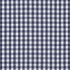1/4" Navy Blue Gingham Fabric - Image 1