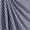 1/4" Navy Blue Gingham Fabric - Image 2