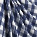 1&quot; Navy Blue Gingham Fabric thumbnail image 2 of 2