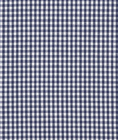 1/8 inch Navy Blue Gingham Fabric