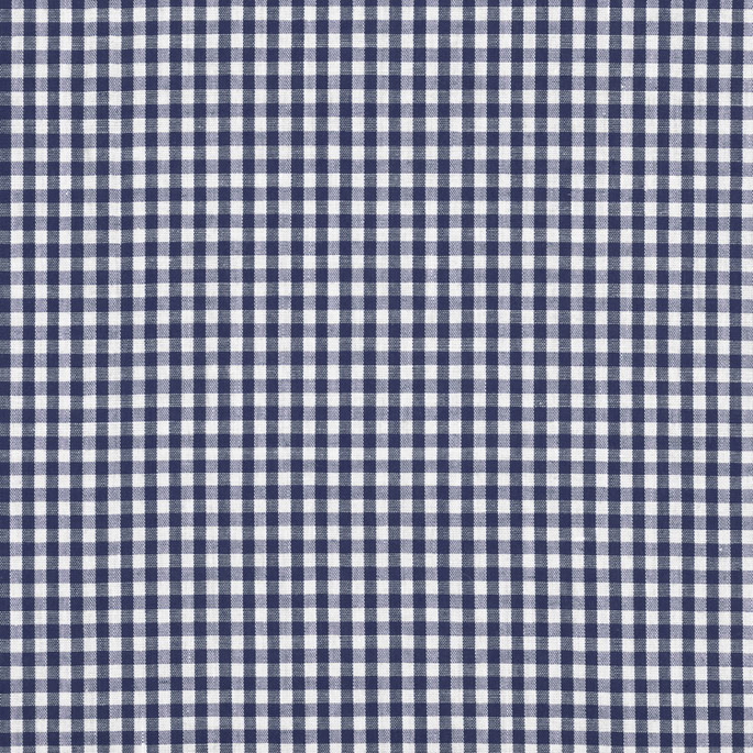 1/8" Navy Blue Gingham Fabric image 1 of 2