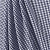 1/8" Navy Blue Gingham Fabric - Image 2