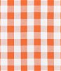 1" Orange Gingham Fabric
