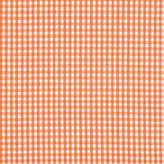 1/8" Orange Gingham Fabric