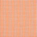 1/8" Orange Gingham Fabric