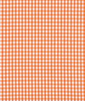 1/8" Orange Gingham Fabric