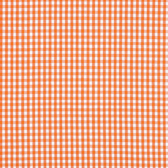 1/8" Orange Gingham Fabric image 1 of 2