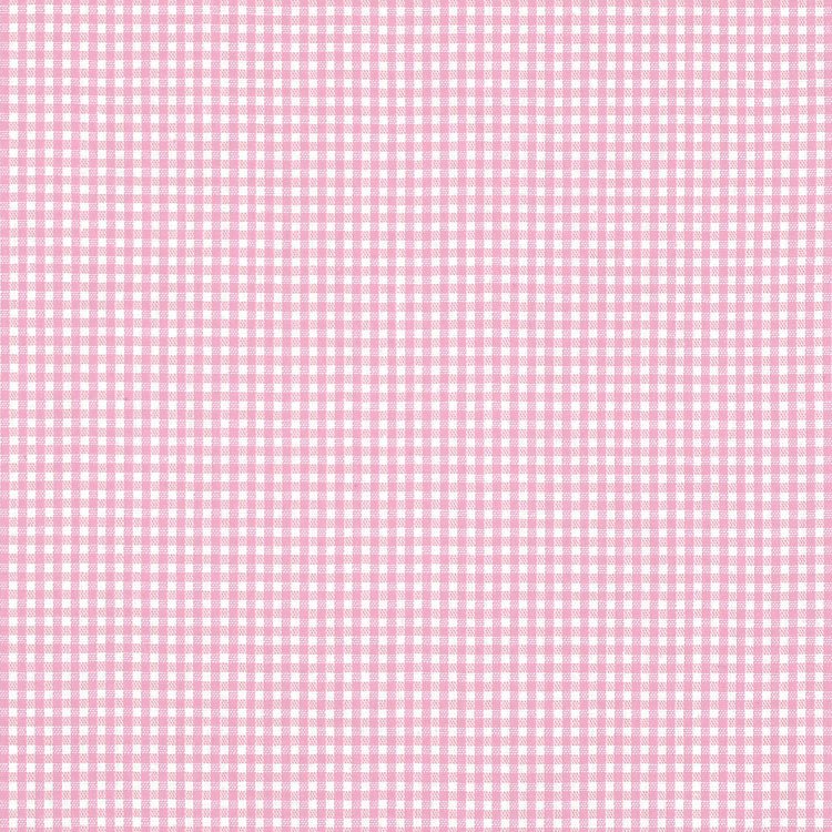 Pale Pink & White Traditional Gingham Ribbon, 15mm (9/16in) wide *Sold Per  Metre*