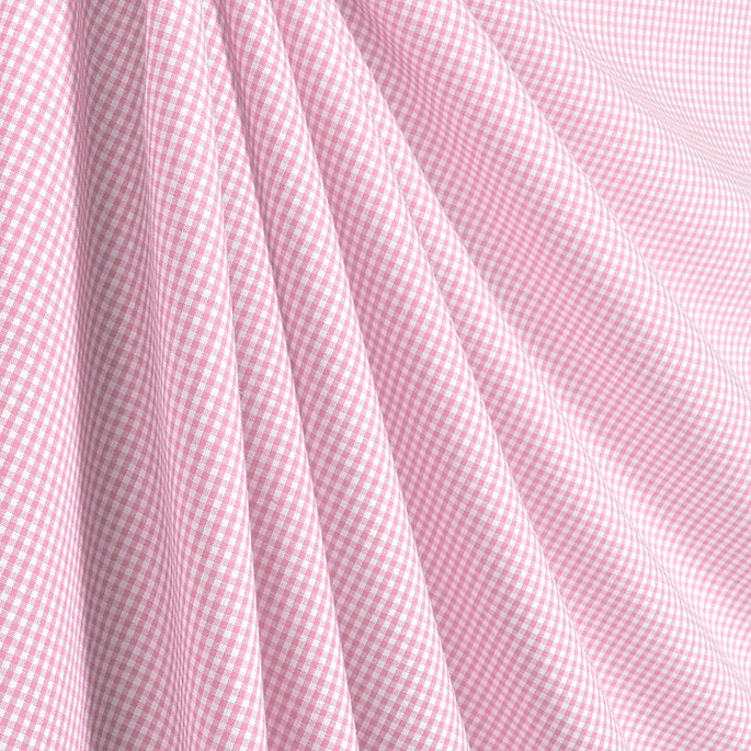 1/16" Pink Gingham Fabric image 2 of 2