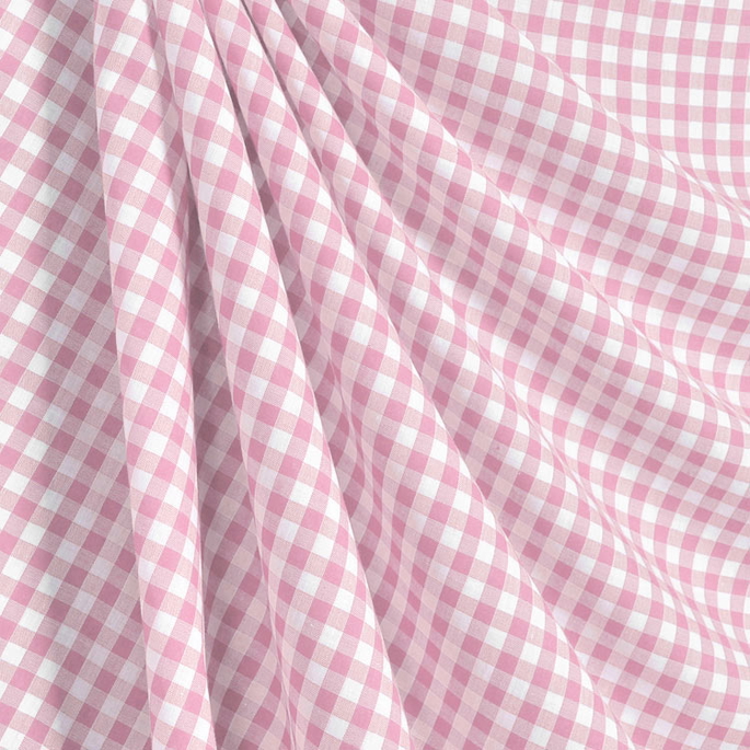 1/4" Pink Gingham Fabric image 2 of 2