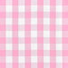 1" Pink Gingham Fabric