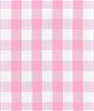 1" Pink Gingham Fabric