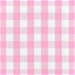 1&quot; Pink Gingham Fabric thumbnail image 1 of 2