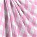 1&quot; Pink Gingham Fabric thumbnail image 2 of 2