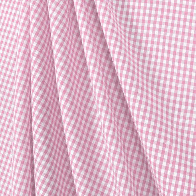 1/8" Pink Gingham Fabric image 2 of 2