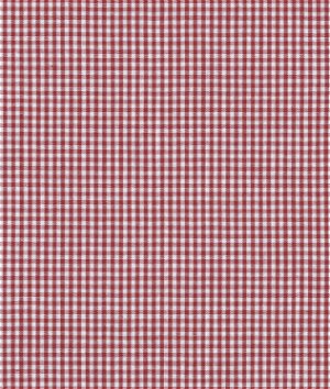 1/16 inch Red Gingham Fabric