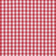 1/4" Red Gingham Fabric