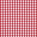 1/4" Red Gingham Fabric
