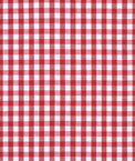 1/4" Red Gingham Fabric