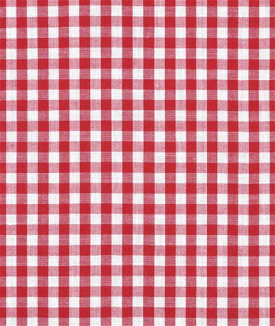 1/4 inch Red Gingham Fabric
