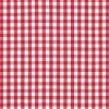 1/4" Red Gingham Fabric - Image 1