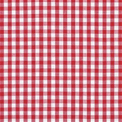 1/4" Red Gingham Fabric